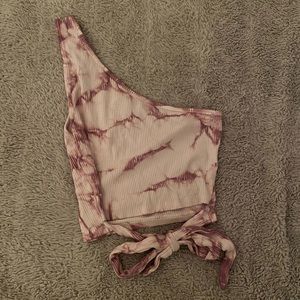 Garage One Sided Cropped Tank!